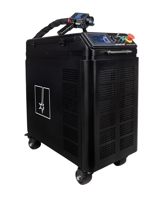 Bok spawarki ręcznej laserowej Spartus Easy 1500 3w1
